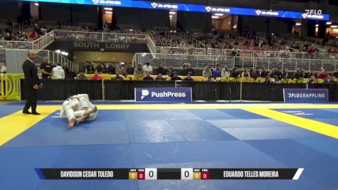 Eduardo Telles Moreira vs Davidson Cesar Toledo 2025 Pan Jiu Jitsu IBJJF Championship