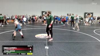 82 lbs Quarterfinal - Ayden Adkins, LWC: Raiders vs Mekhi Campbell, Jet Wrestling Club