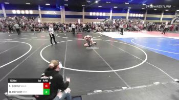 123 lbs Round Of 64 - Lily Kostur, Walden Grove HS vs Darius Horvath, Wamma