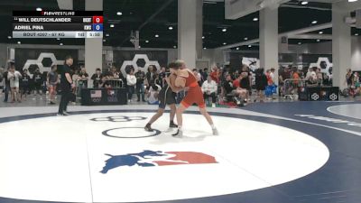 67 kg Cons. Rd Of 32 - Will Deutschlander, OKRTC vs Adriel Pina, KWC