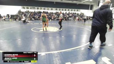 135 lbs Cons. Round 3 - Jessica Lopez, Eisenhower vs Aiyanna Reyes, Temescal Canyon