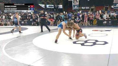 144 lbs Champ. Rd Of 64 - Ryder Zychek, Connecticut vs Kixten Barney, Utah