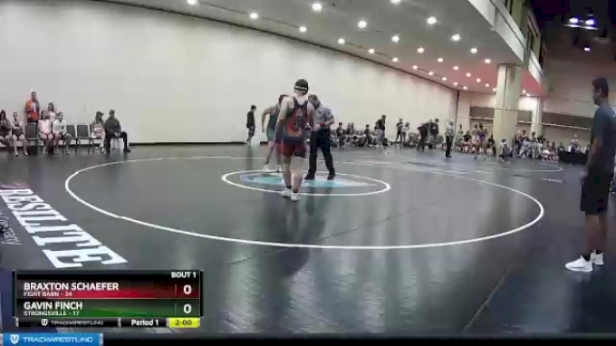 182 lbs Round 1 (10 Team) - Braxton Schaefer, Fight Barn vs Gavin Finch ...