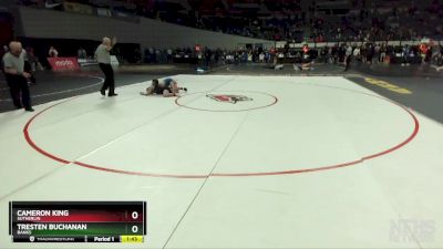 3A-113 lbs Quarterfinal - Tresten Buchanan, Banks vs Cameron King, Sutherlin