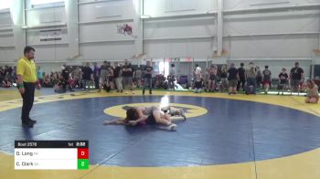 85-S lbs Consi Of 16 #2 - David Long, PA vs Cayden Clark, VA