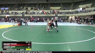 150 lbs Semifinal - Forrest Uhing, Boarder Bandits vs Zachary Knaack, Marshfield