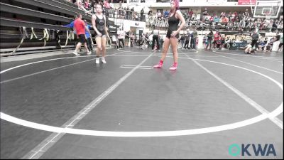 117-126 lbs Rr Rnd 3 - Lanay Salefske, Midwest City Bombers Youth Wrestling Club vs Leyah Stuteville, Shelton Wrestling Academy