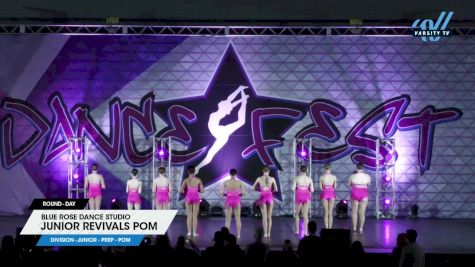 Blue Rose Dance Studio - Junior Revivals Pom [2025 Junior - Prep - Pom Day] 2025 DanceFest Grand Nationals