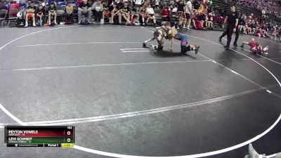 102 lbs Semis & 1st Wrestleback (8 Team) - Peyton Vowels, Kentucky vs Levi Schmidt, Kansas Cobras