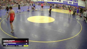 106 lbs Quarterfinal - Carter Dawson, Roseburg Mat Club vs Nikolai Rockwell, Pirate WC