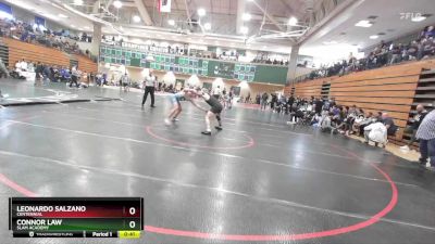 150 lbs Cons. Round 6 - Leonardo Salzano, Centennial vs Connor Law, Slam Academy