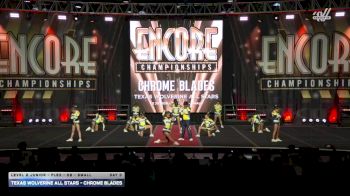 Texas Wolverine All Stars - Chrome Blades [2025 L2 Junior - Flex - D2 - Small Day 3] 2025 Encore Grand Nationals