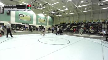 106 lbs Cons. Round 5 - Derrick Strahm, Holtville vs Lorenze Bucao, Mira Mesa