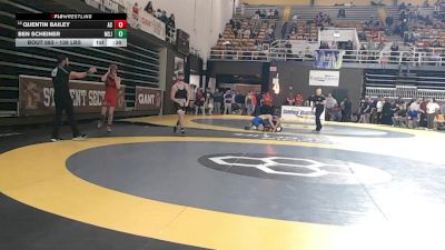 138 lbs Consi Of 16 #2 - Quentin Bailey, Archbishop Spalding vs Ben Scheiner, Mount Saint Joseph