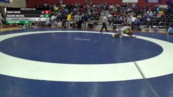 141 lbs Champ. Round 2 - Mauro Michel, Life University vs Isiah Davis, Emmanuel College