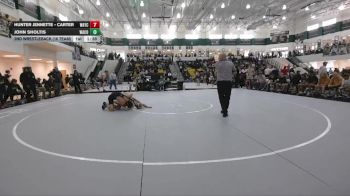 165 lbs 2nd Wrestleback (16 Team) - John Sholtis, Ware County vs Hunter Jennette - Carter, Wayne County HS
