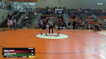 152 lbs Round 1 - Sean Lydon, Sparkman vs Archer White, Muscle Shoals