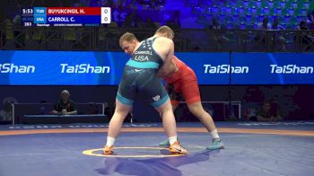 125 kg Repechage #2 - Hakan Buyukcingil, Turkiye vs Christian Carroll, United States