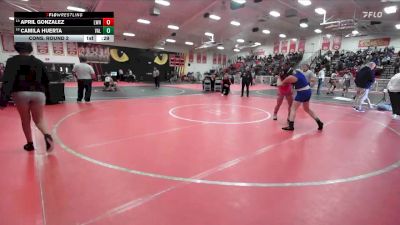 135 lbs Cons. Round 2 - April Gonzalez, Lawndale vs Camila Huerta, Valencia