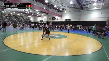 110 lbs Cons. Round 4 - Trinady Orozco, Newbury Park vs Kate Cardenas, Costa Mesa