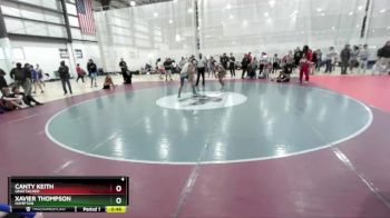 160 lbs Cons. Round 1 - Xavier Thompson, Hampton vs Canty Keith, Unattached