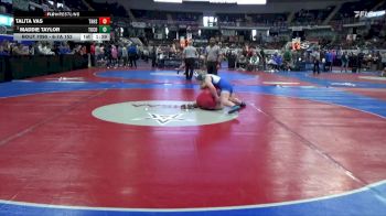 6-7A 152 Semifinal - Maddie Taylor, Tuscaloosa County vs Talita Vas, Thompson HS