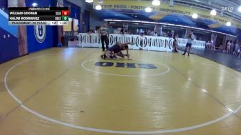 120 lbs Placement (16 Team) - William Goonan, Soldier City vs Kalob Rodriguez, Socs