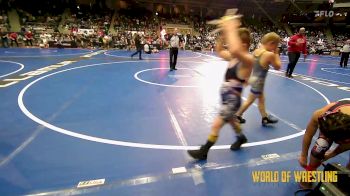 85 lbs Round Of 16 - Raheem Busby, Stl Warriors vs Ryder Gomez, Pittsburg Wrestling Club