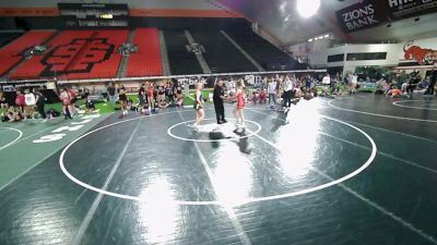 125 lbs Makenzi McCoy, Utah HS Girls vs Sobina Clendaniel, Alaska HS Girls