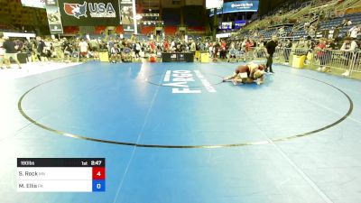 190 lbs Cons 32 #1 - Sam Rock, MN vs Mason Ellis, PA