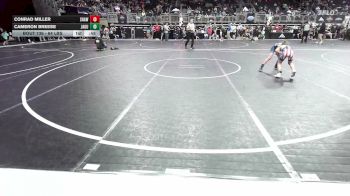64 lbs Consi Of 8 #2 - Conrad Miller, Shawnee Takedown Club vs Cameron Breese, Jaguar WC