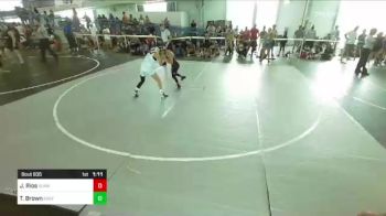 78 lbs Semifinal - Jorge Rios, Sunkist Kids / Monster Garage vs Tayler Brown, East Idaho Elite