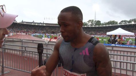 Akani Simbine Dominates 100m In Poor Conditions