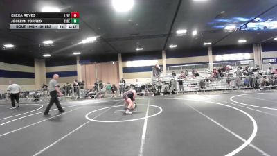 101 lbs Round Of 16 - Elexa Reyes, Legends Of Gold LV vs Jocelyn Torres, Threshold WC