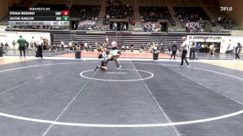 133 lbs Quarterfinal - Ethan Berginc, Army vs Jacob Hanlon, Binghamton