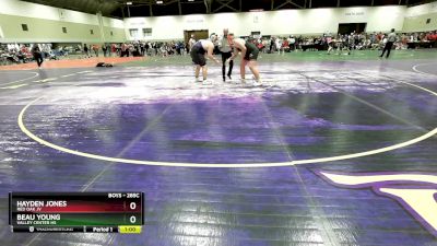 285C Cons. Round 3 - Beau Young, Valley Center HS vs Hayden Jones, Red Oak JV