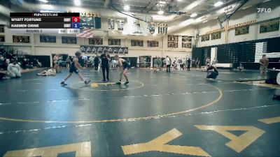 106 - 113 lbs Round 3 - Wyatt Fortune, Farmington Mat Rats vs Kaemen Orine, IMPERIAL