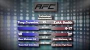 Tony Crowder vs Zakk Smith - Ascendancy FC 15 Replay