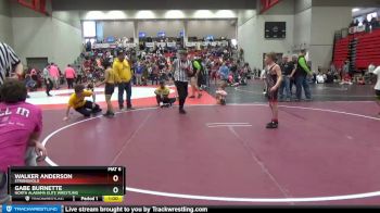 90 lbs Cons. Semi - Walker Anderson, Stronghold vs Gabe Burnette, North Alabama Elite Wrestling