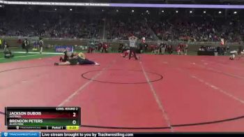 D2-285 lbs Cons. Round 2 - Jackson Dubois, Hastings vs Brendon Peters, Allen Park