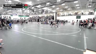 80 lbs Cons. Round 1 - Beckett George, G1 Training Center vs Evan Bolen, Next Level Training