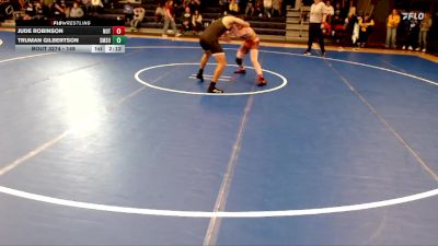 149 lbs Cons. Round 2 - Jude Robinson, Northern Oklahoma College-Tonkawa vs Truman Gilbertson, Southwest Minnesota State