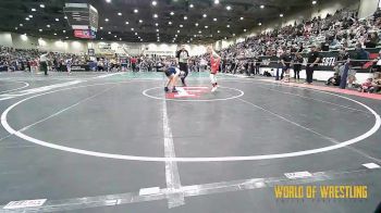 85 lbs Consi Of 16 #2 - Ethan Jimenez, Ceres Pups Wrestling Club vs Chase Winkle, Mat Demon Wrestling Club