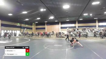 102 lbs Consi Of 16 #1 - Isaac Olivares, Sting vs Eisa Scrapper, Poway Elite