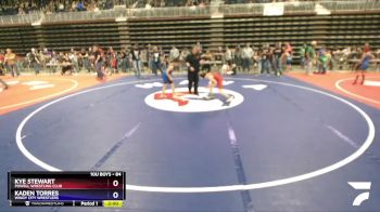 84 lbs Cons. Round 2 - Kye Stewart, Powell Wrestling Club vs Kaden Torres, Windy City Wrestlers