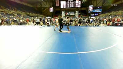 132 lbs Cons 32 #2 - Evan Madigan, ME vs Isaiah Jackson, PA