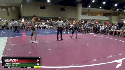 106 lbs Round 2 (6 Team) - Curtis Watson, Assassins Blue vs Luke Mealer, Guerrilla Red