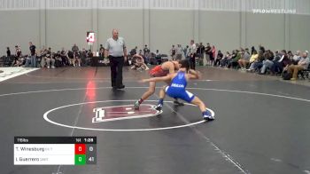 115 lbs Prelims - Tanner Winesburg, OK Takedown vs Ishmael Guerrero, OKRTC