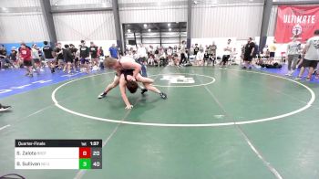 195 lbs Quarterfinal - Stosh Zalota, Brothers Of WOW vs Brock Sullivan, NC United