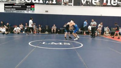 174 lbs Rr Rnd 2 - Gregory Vassallo, Mat Assassins - HSC vs Thiago Silva, GPS Blue - HSC